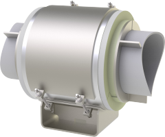 Patin cryogénique à butée axiale et point fixe type 57