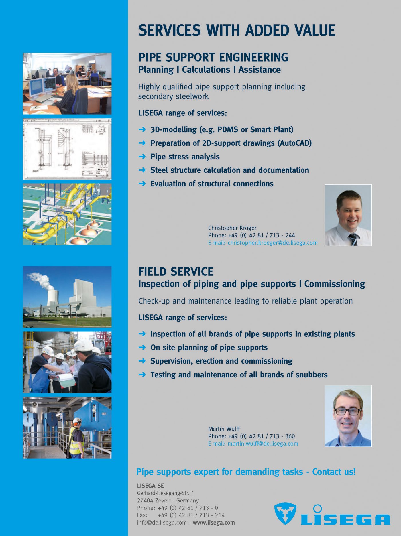 hier flyer vor ort service lisega herunterladen lisega se service flyer