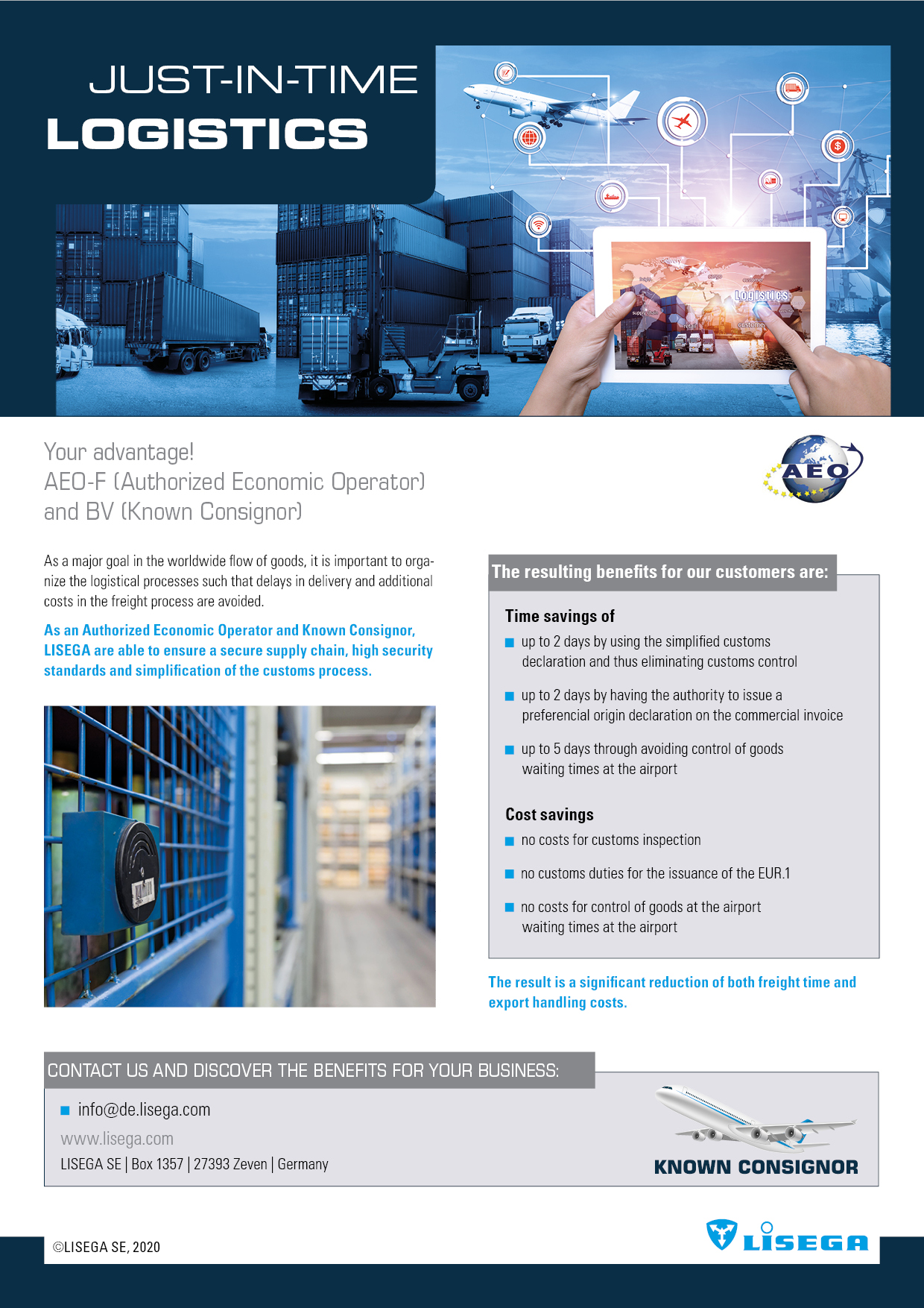 Just in time logistics lisega se lisega se