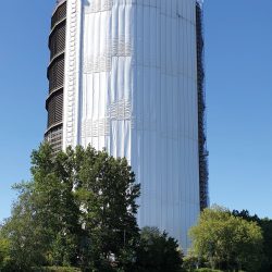 Calenberg – Cisilent® Type E for the gasometer project in Oberhausen, Germany